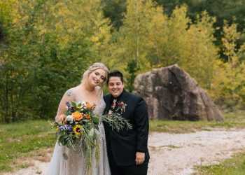 MOODY HEAVENLY WEDDING WITH DOGS OF HONOR