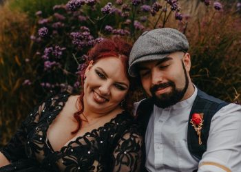 RED & BLACK GOTHIC WEDDING WITH PEAKY BLINDERS Groomsmen AND A HINT OF HORROR