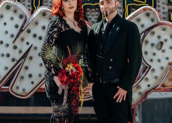 THE ADDAMS FAMILY MEETS A ROCKABILLY LAS VEGAS ELOPEMENT